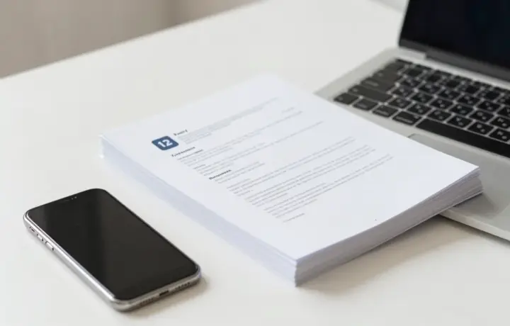 Person faxing IRS Form 2553 S corporation election from a phone at a desk