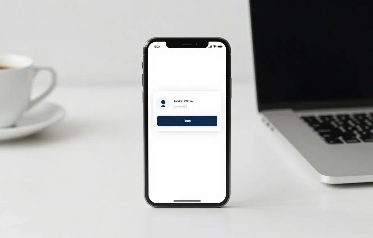Receiving a fax on an iPhone as a PDF notification
