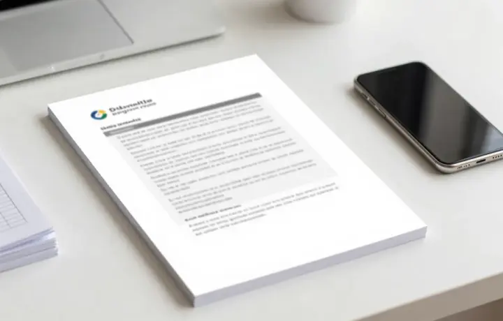 IRS fax cover sheet on a desk next to a smartphone and tax documents